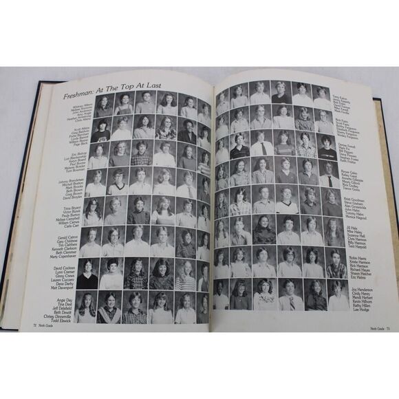 Eyrie 1983 Hidden Valley Jr. High School Roanoke, Va Yearbook - Picture 10 of 14